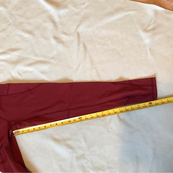 P’tula Cranberry Activewear Leggings New with Tags - Picture 5 of 7